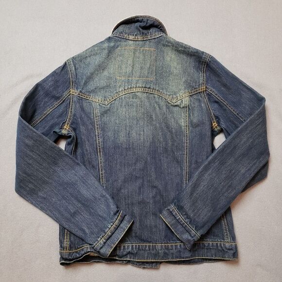 sTs Ranchwear Women's Caffrey denim jean Jacket with suede collar - Picture 4 of 12